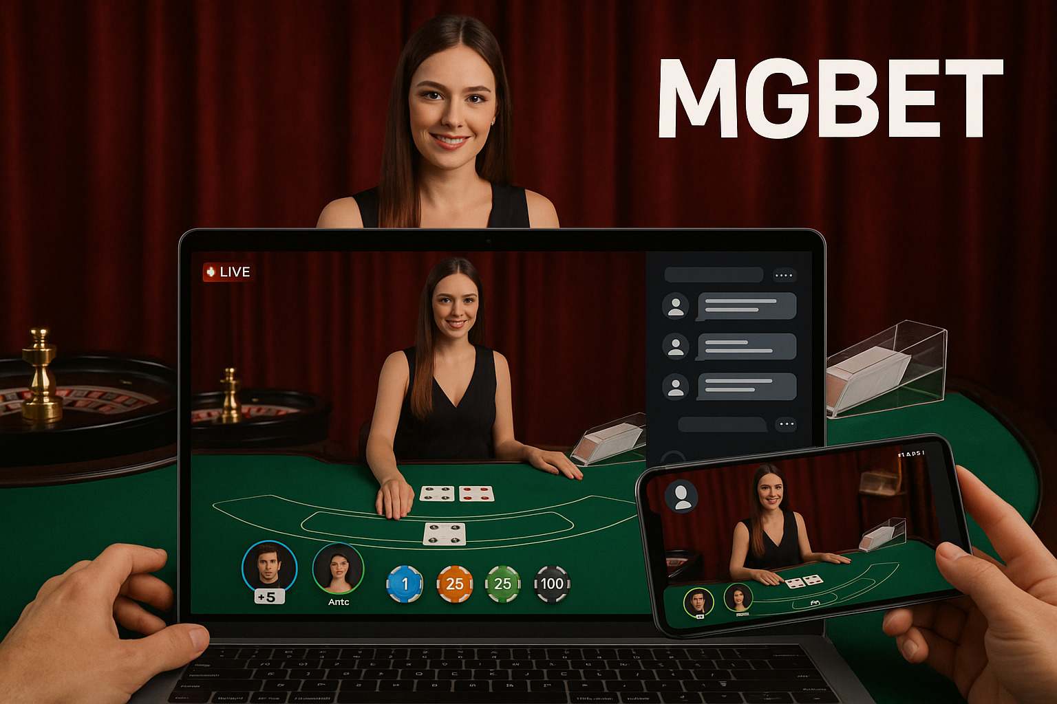 O MGBET Live Casino lança promoções regularmente