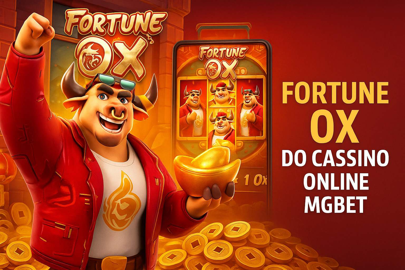 Fortune Ox no MGBET - Aposte Agora e Reivindique Seus Ganhos