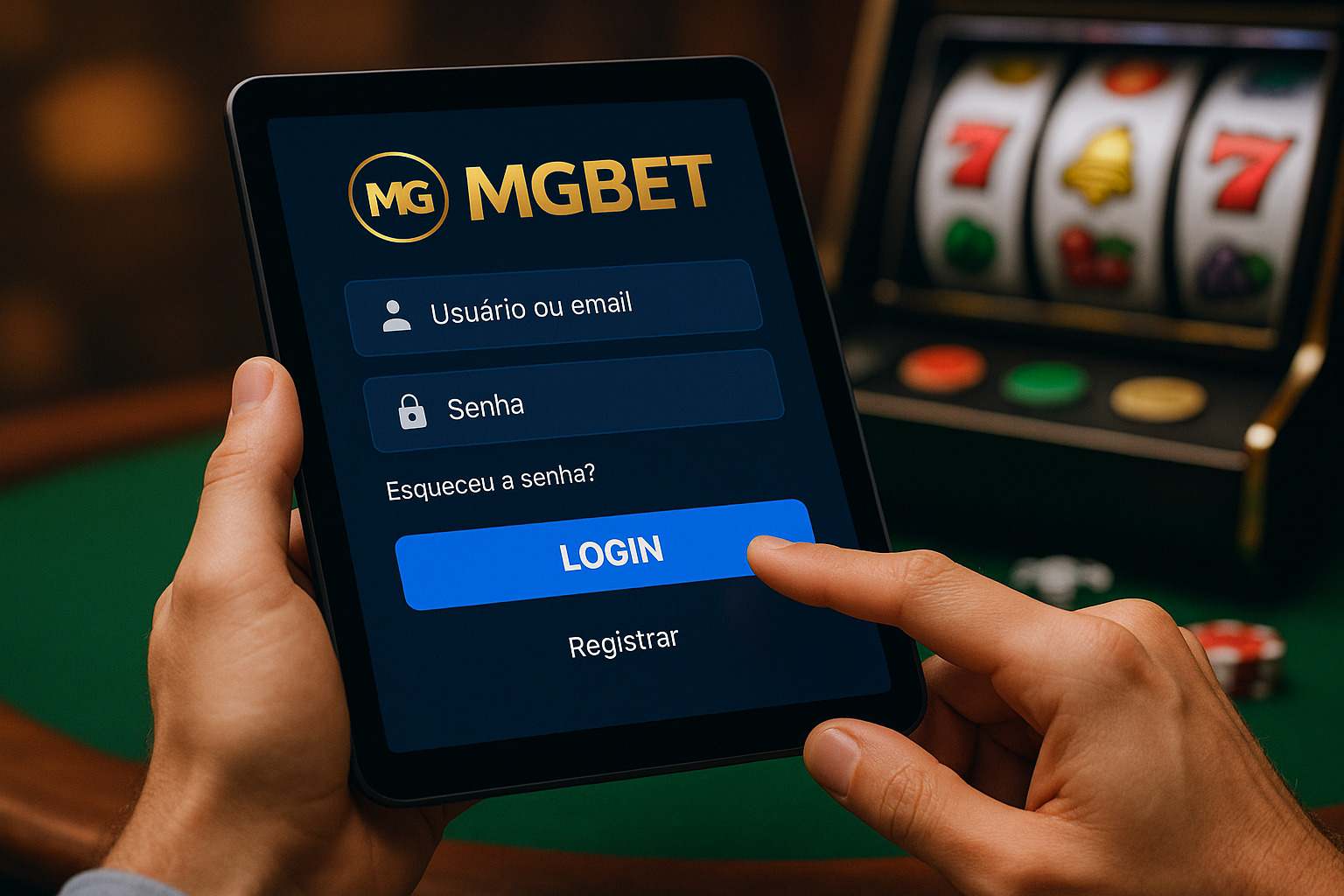 Não Perca tempo, o rRgistro na site MGBET